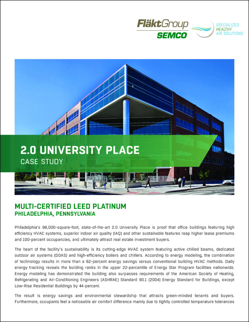 2.0 University Place Case Study