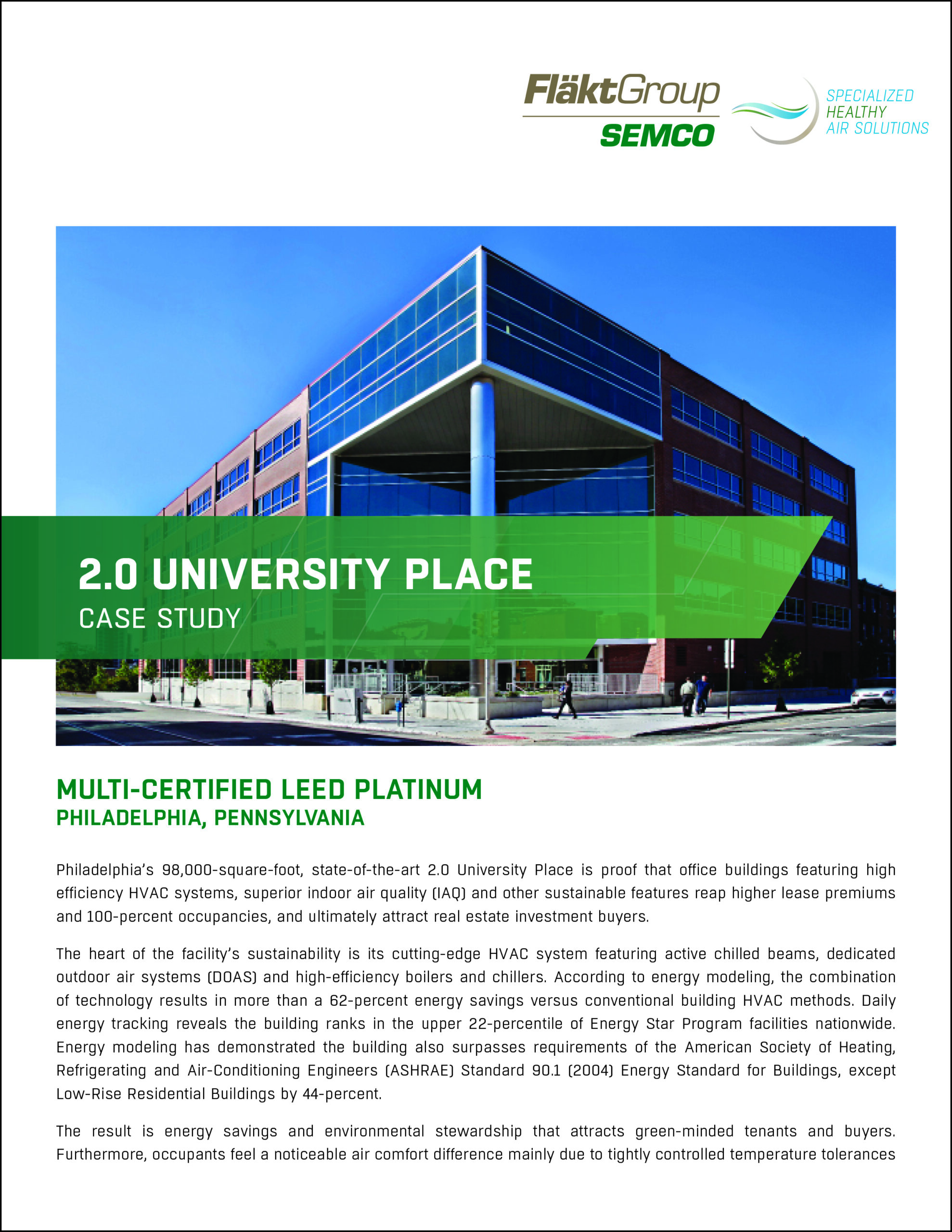 2.0 University Place Case Study