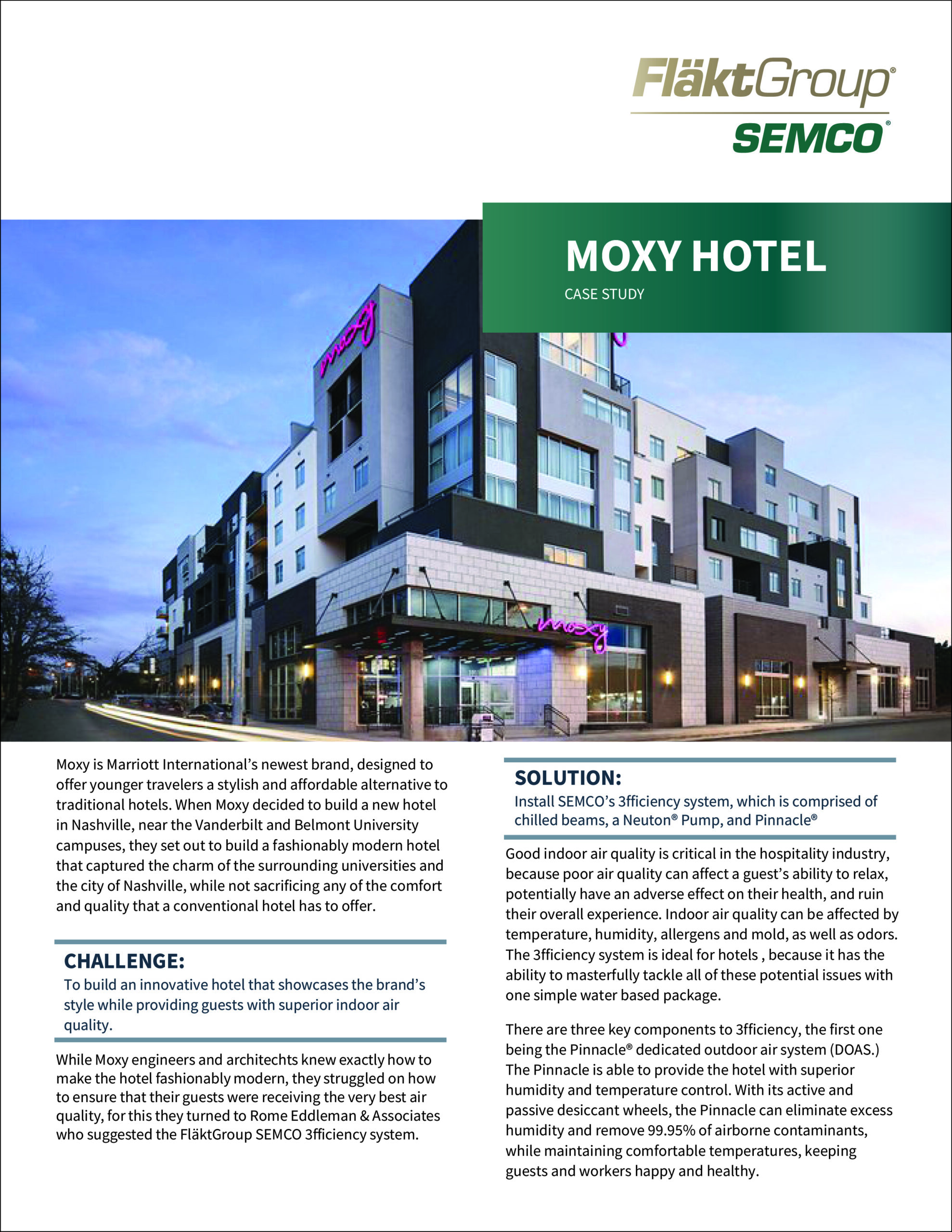 Moxy Hotel Case Study