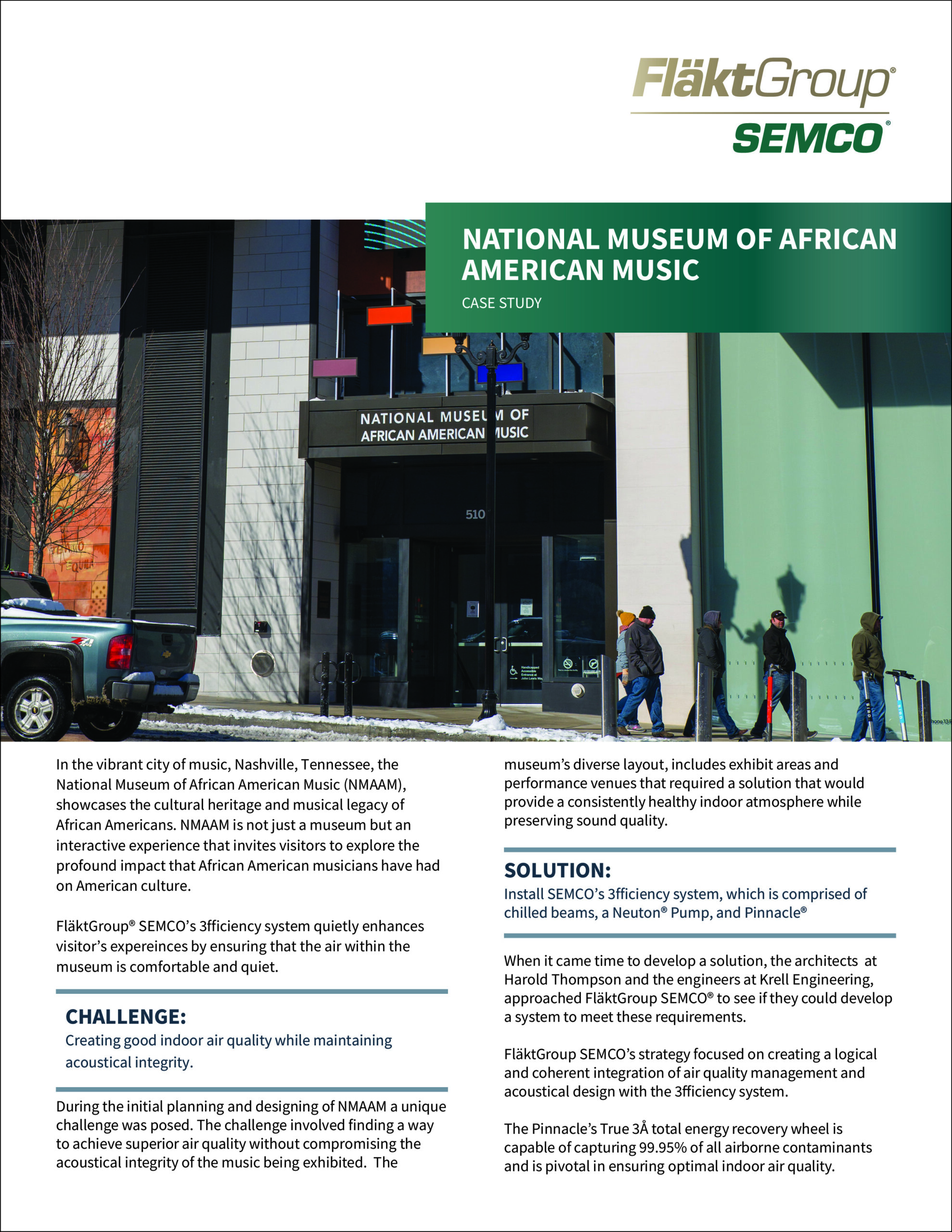 National Museum of African American Music Case Study