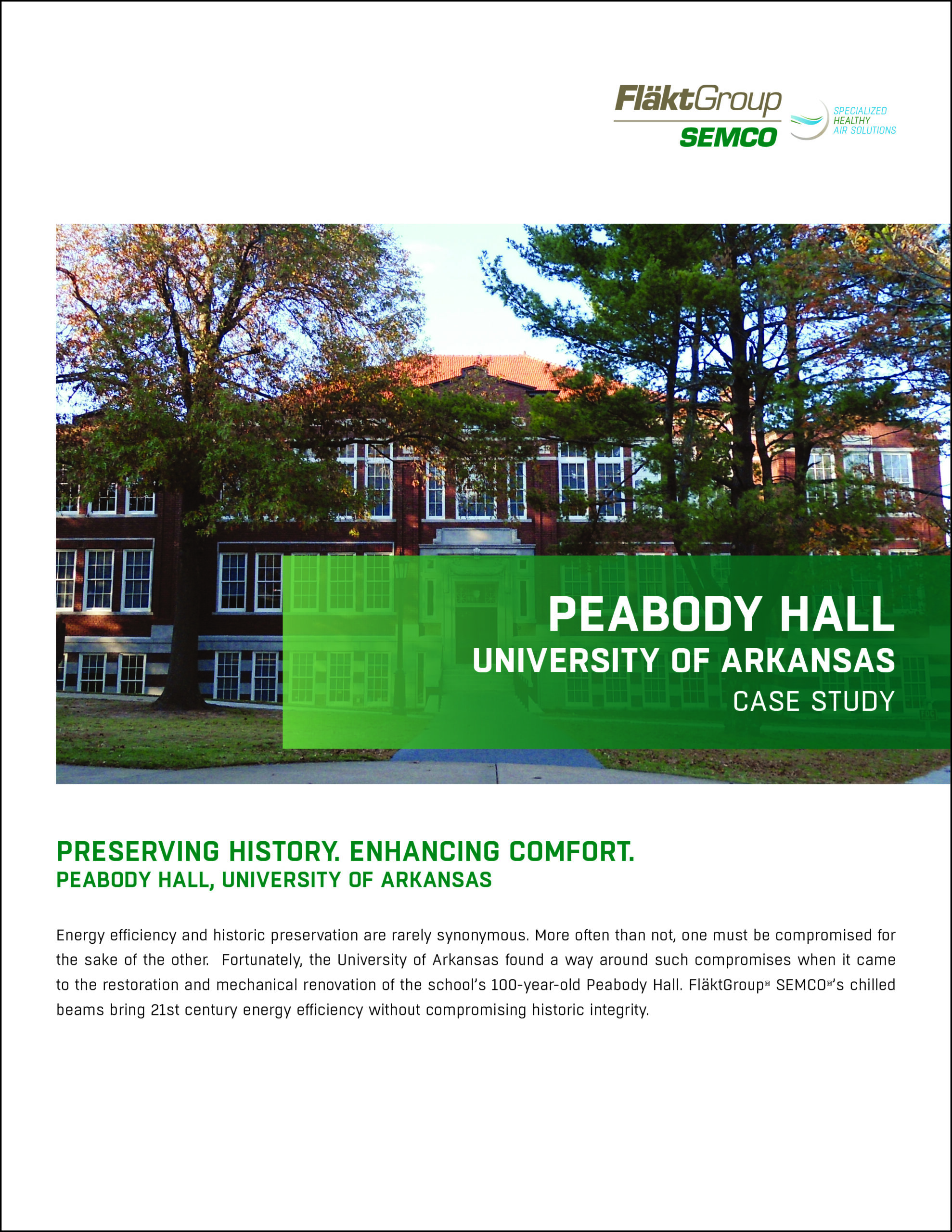 Peabody Hall Case Study