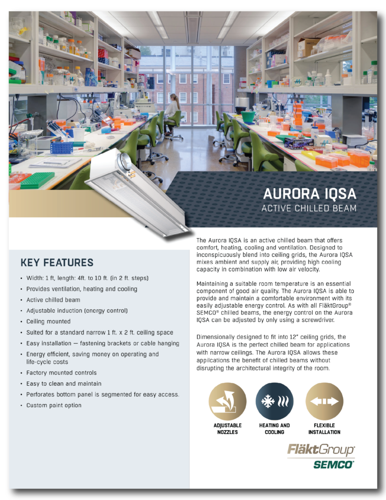 Aurora IQSA Cutsheet
