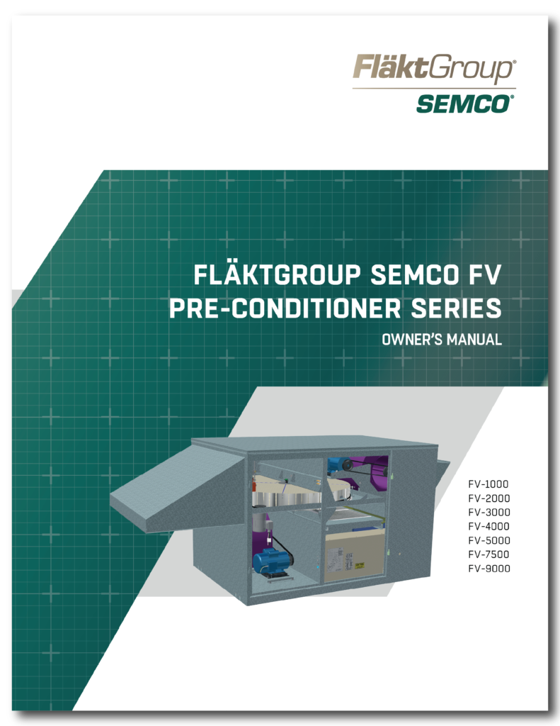 FV Series Installation & Owner's Manual