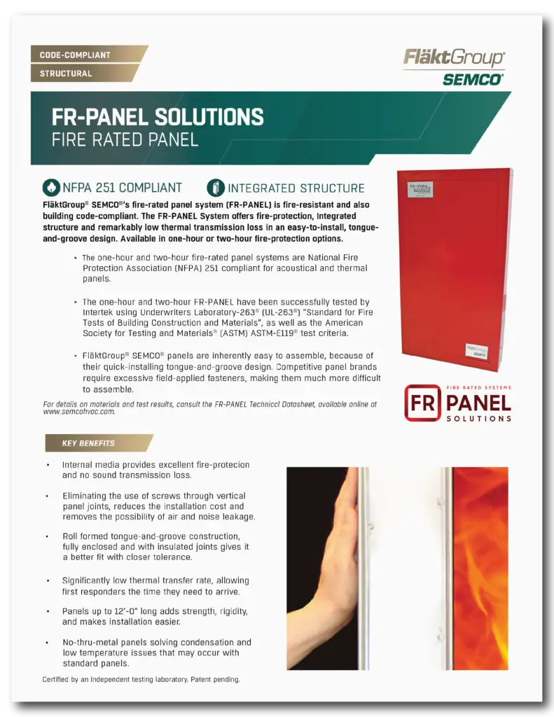 Fire Rated Panels Features & Benefits