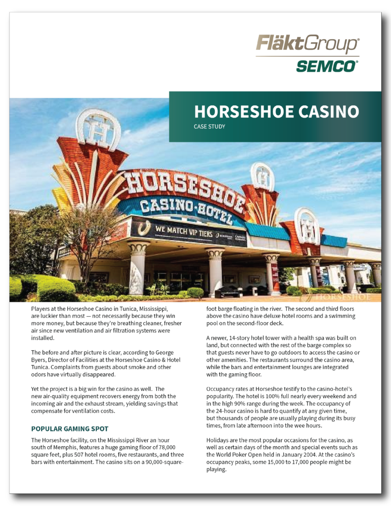 Horseshoe Casino - Case Study