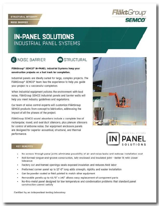 Industrial Panels Features & Benefits