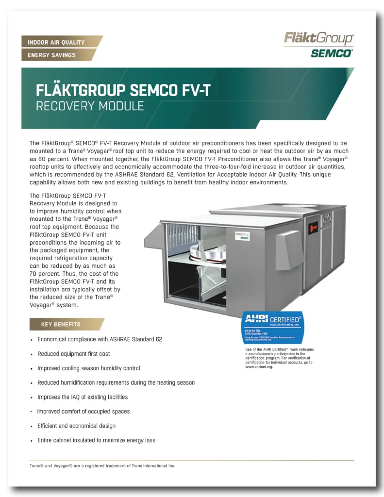 FV-T Features & Benefits